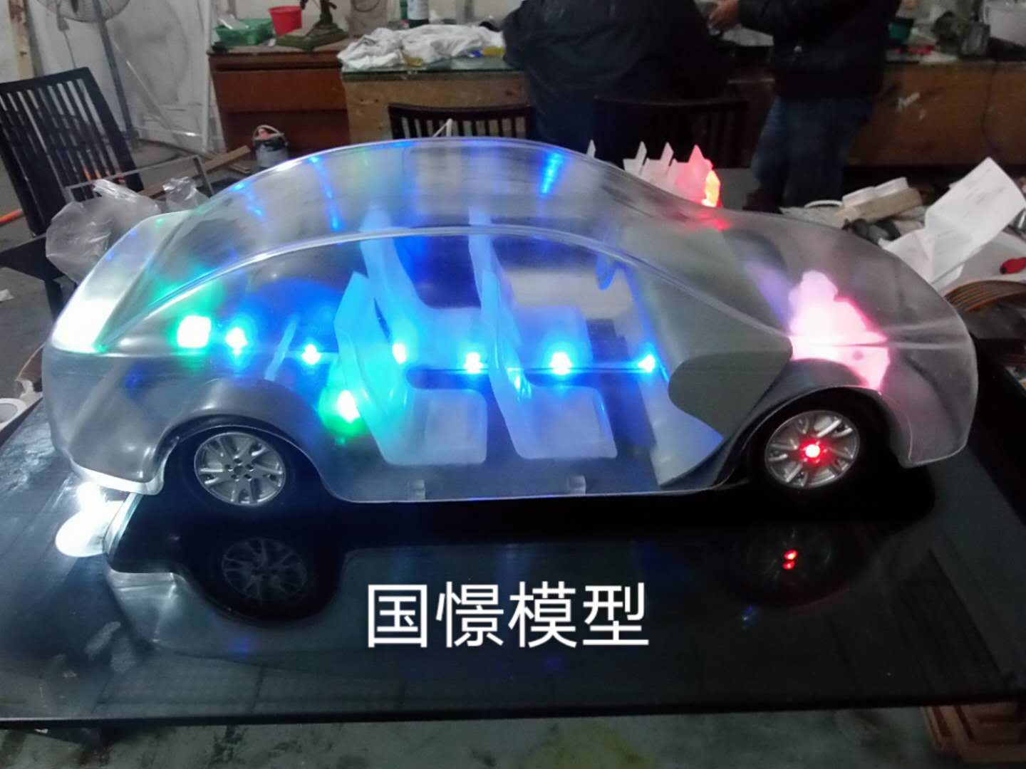 靖州透明车模型