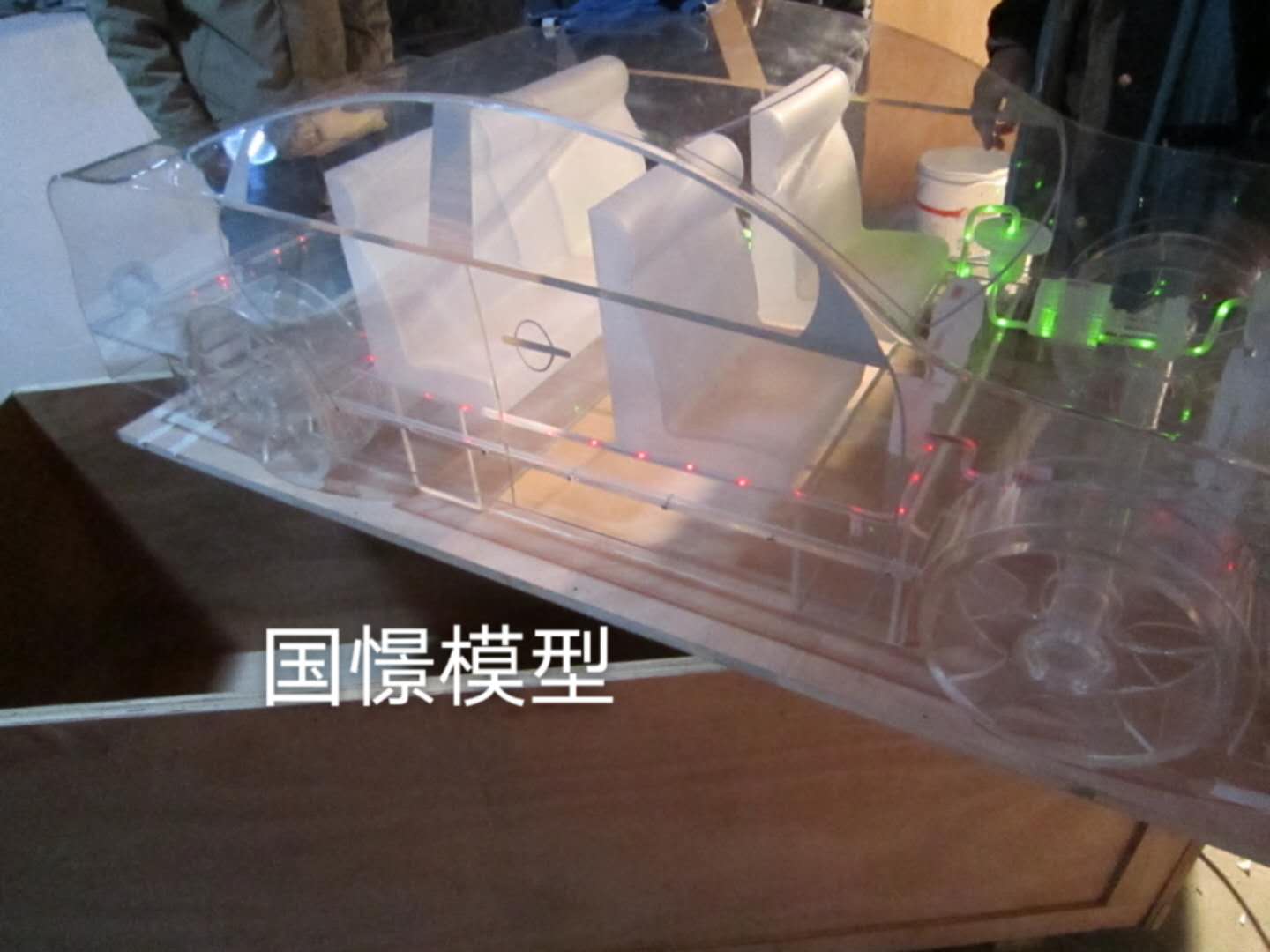 靖州透明车模型