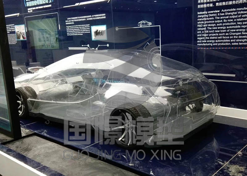 靖州透明车模型