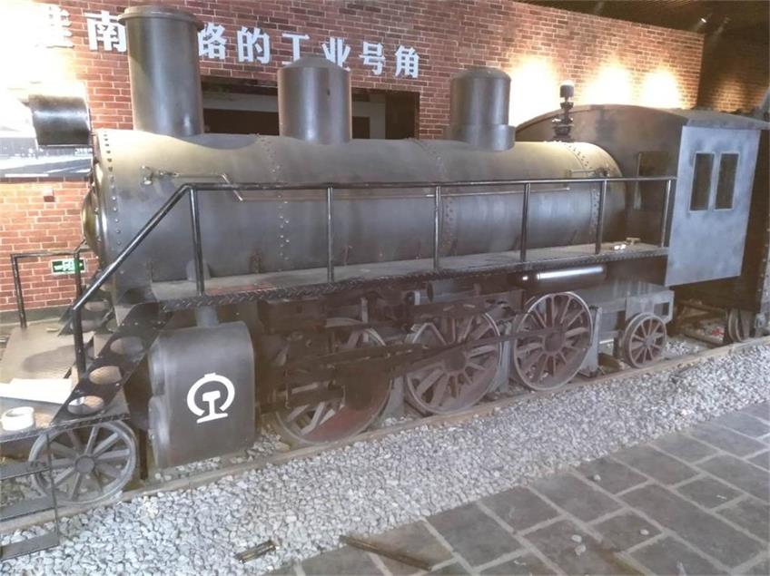 靖州蒸汽火车模型