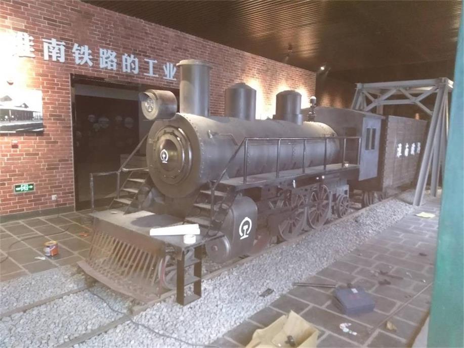 靖州蒸汽火车模型