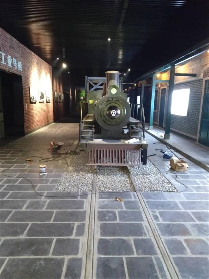 靖州蒸汽火车模型